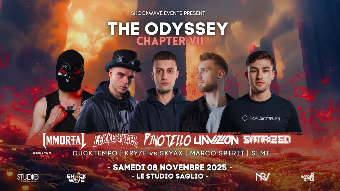 The Odyssey Chapter VII — 08 Nov 2025 — Le Studio Saglio